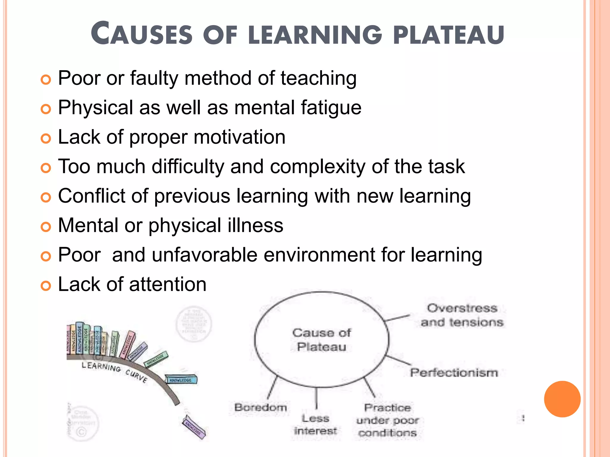Learning curve and Learning Plateaus | PPTX