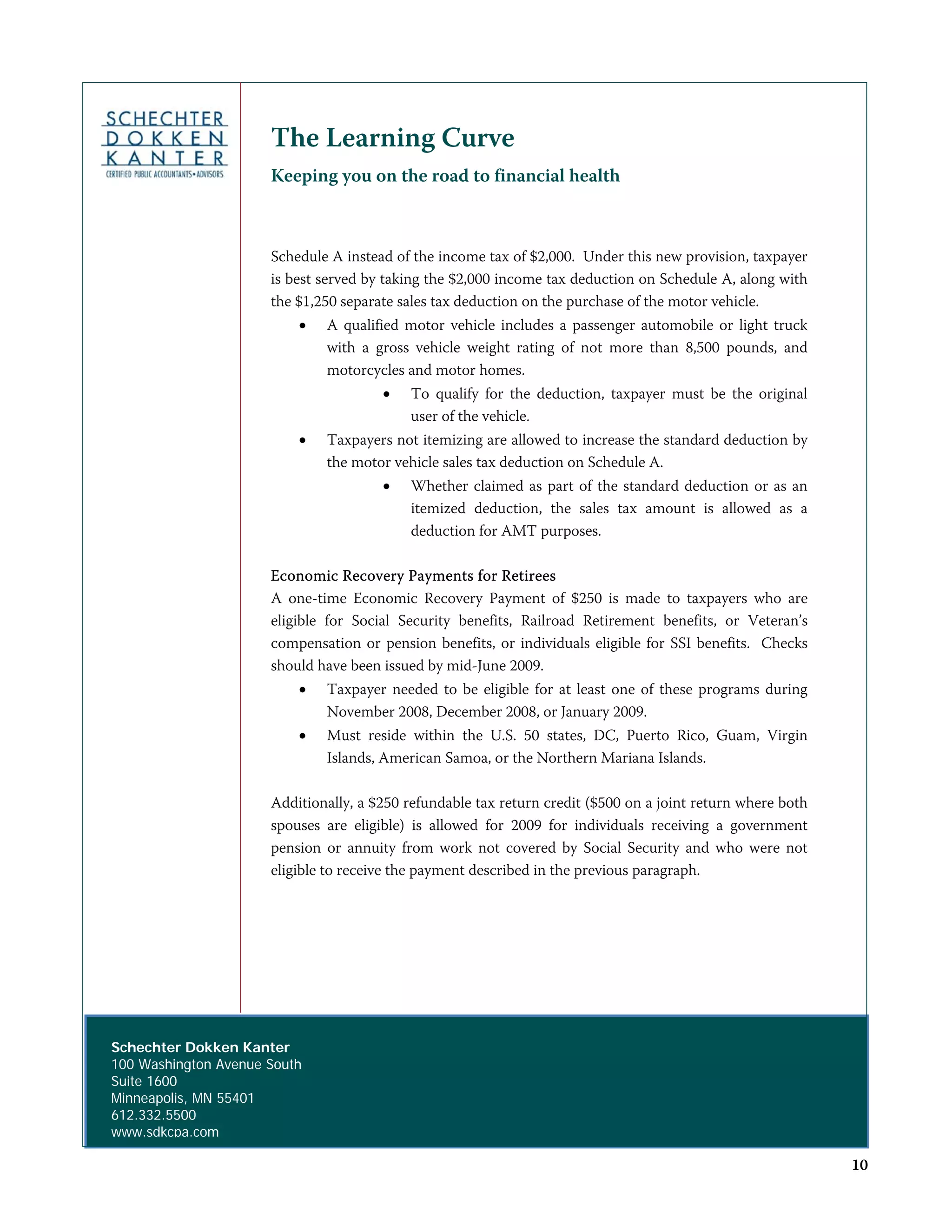 Learning Curvehandout May09