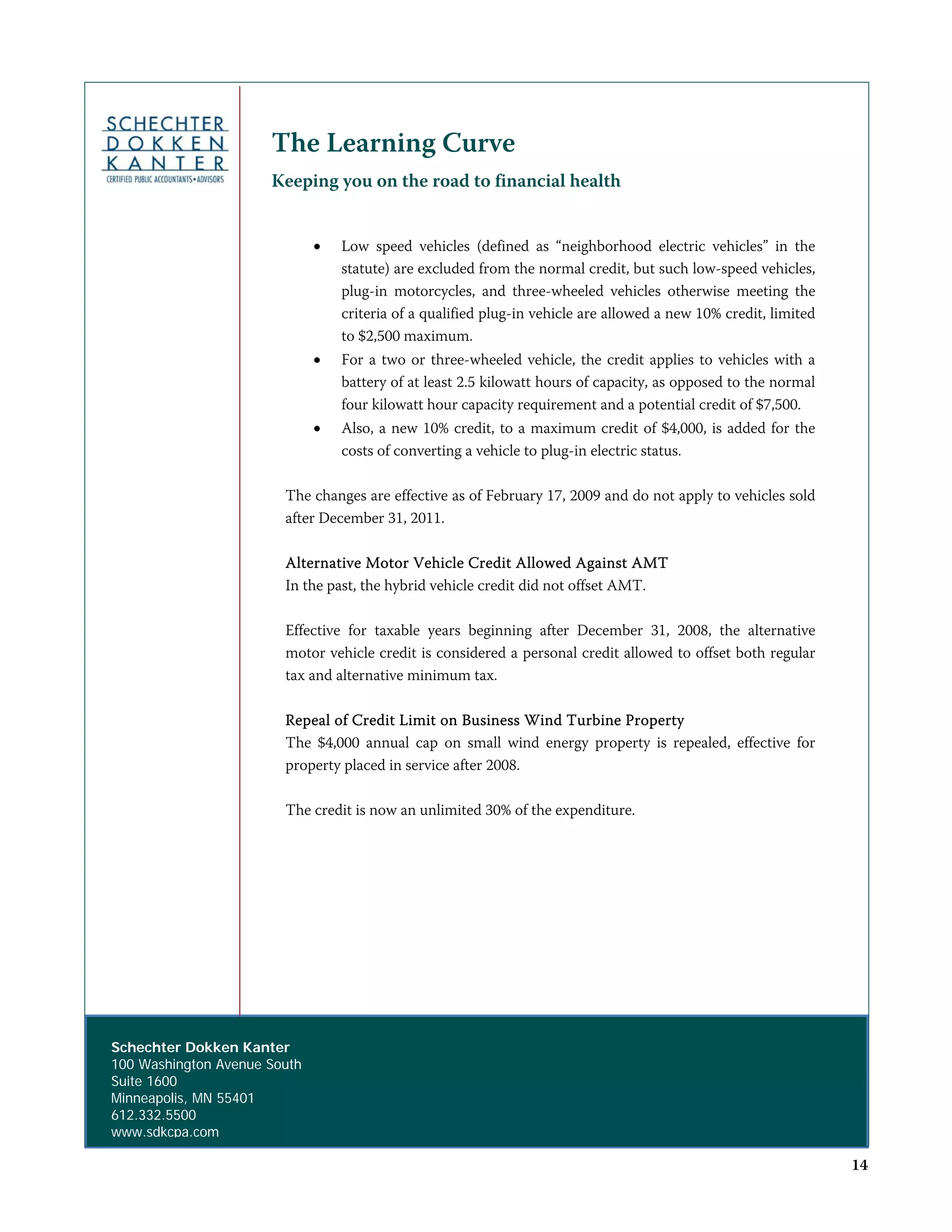 Learning Curvehandout May09