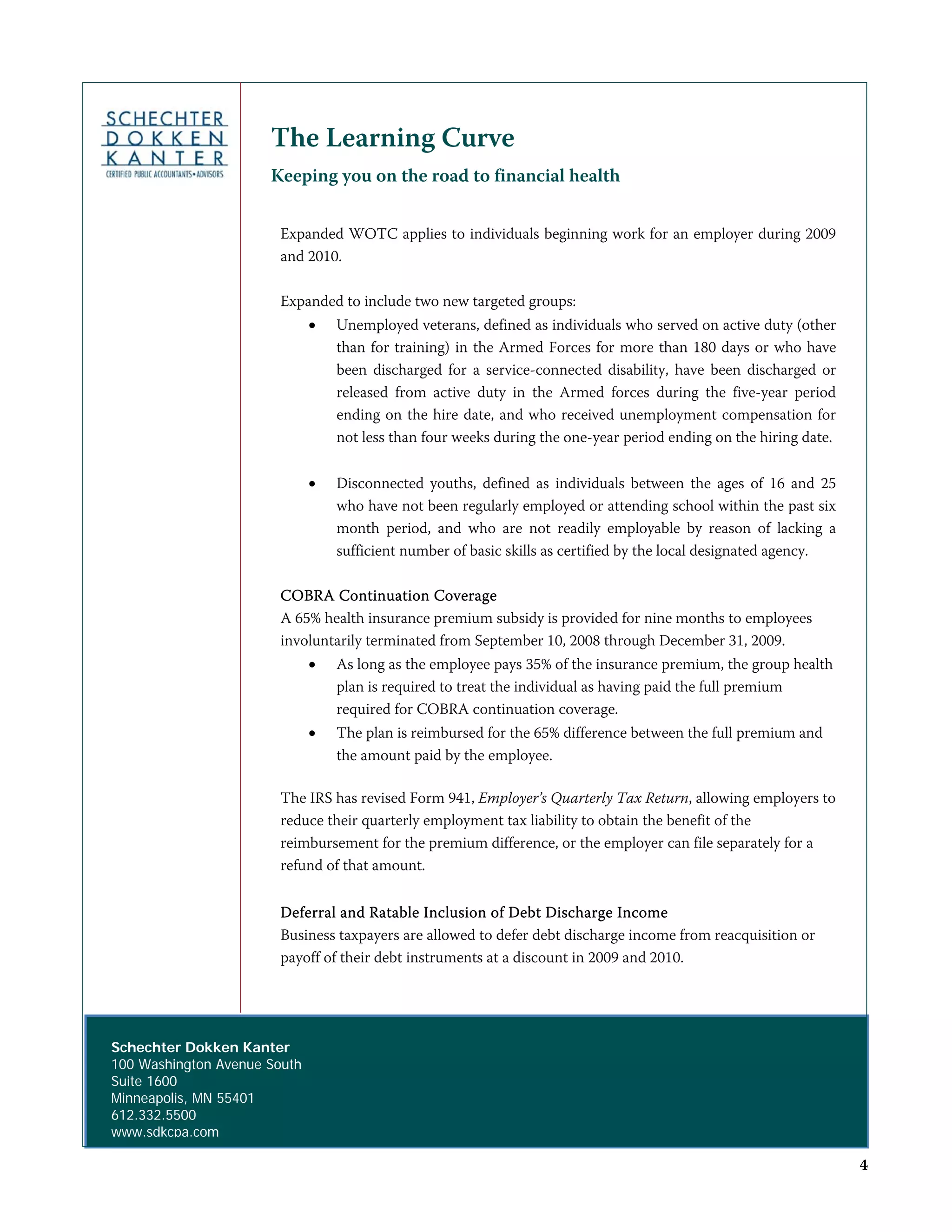 Learning Curvehandout May09