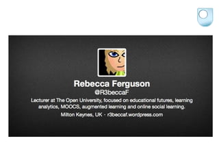 Learning design and learning analytics