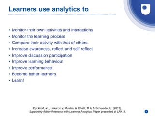 Learning design and learning analytics | PPTX