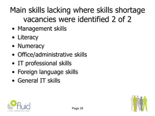 Appoint people who have the potential to grow but who do not currently have all the skills required in the postPage 12Real-life example