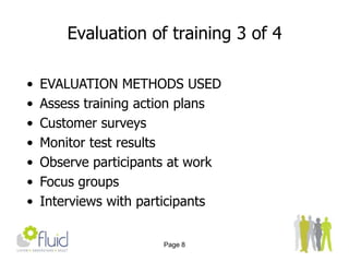 Co-operation from line managers