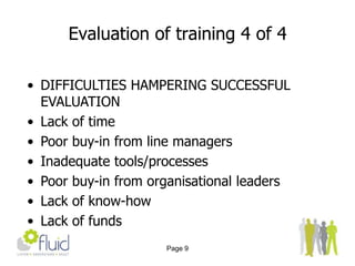 Senior management backing