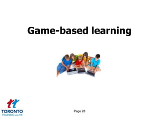 Page 28
Game-based learning
 