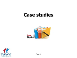 Page 49
Case studies
 