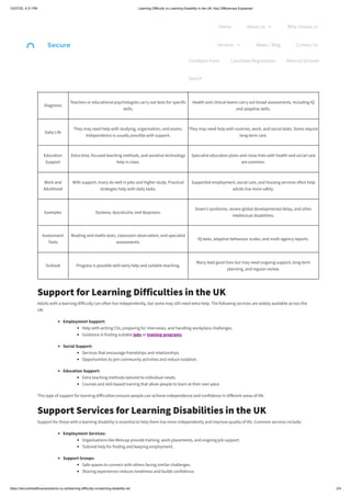 Ddifficulty Learning Learning Difficulty vs Learning Disability in the UK_ Key Differences ...