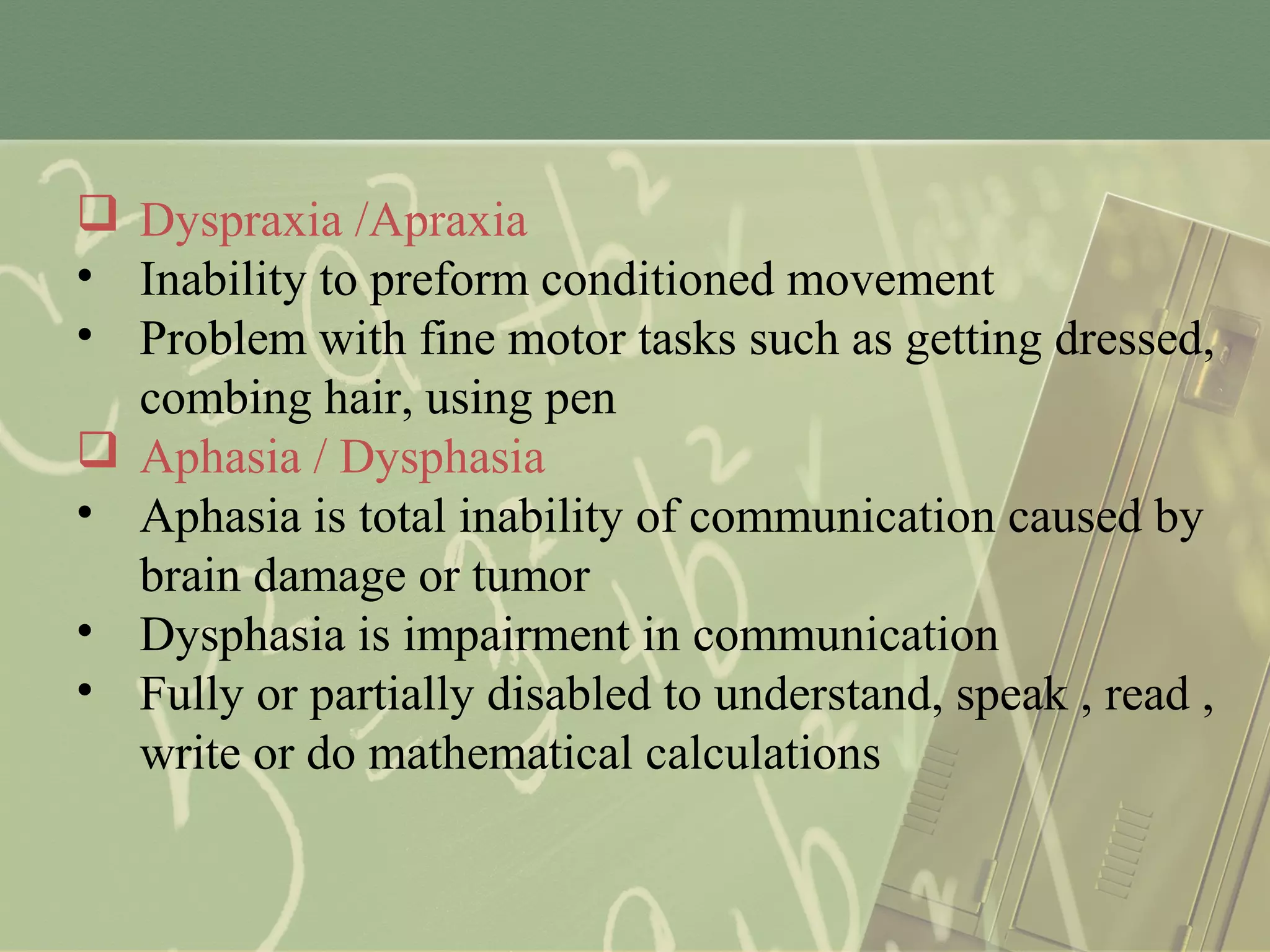 Learning disabilities | PPT