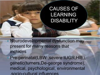 Learning disabilities | PPTX