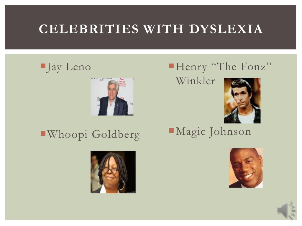 Learning disabilities and famous people