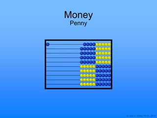 © Joan A. Cotter, Ph.D., 2013
Money
Penny
 