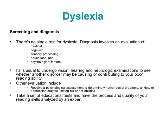 test proper dyslexia Learningdisability test proper dyslexia Learningdisability
