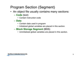 2
Outline
• Some Questions before Class
• Compilation of C Program
• Program Sections
• Data Storing
• Linking and Loading
• Simple C Program from Scratch
• Conclusions
 
