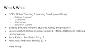 Learning Engineering Initiatives at Harvard DCE | PDF