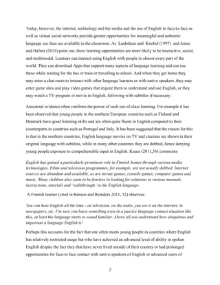 Learning English beyond the classroom by Jack C. Richards 2014 | PDF