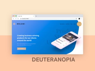 DEUTERANOPIA
 