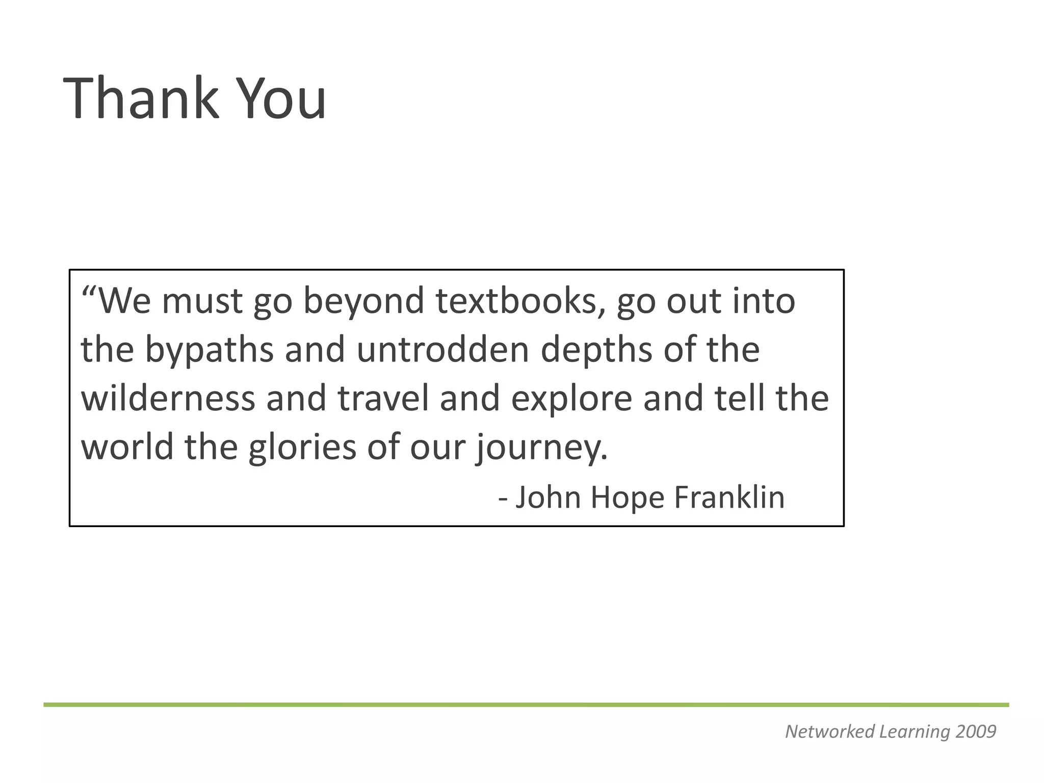 Learning Expeditions