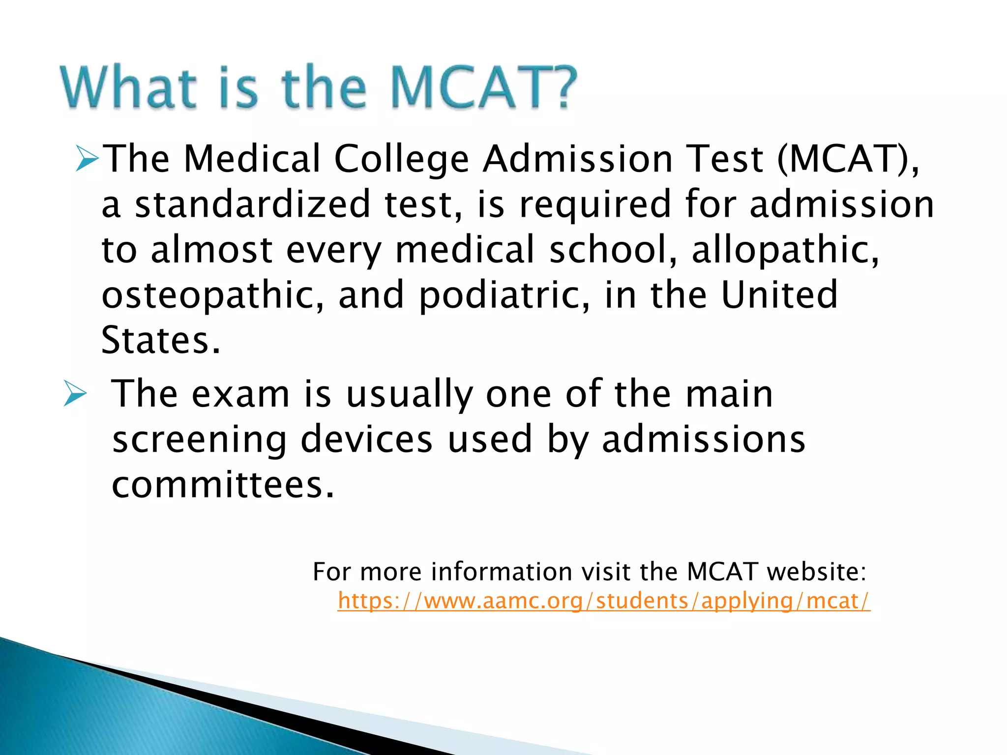 Most graduate schools require you take the GRE and reach certain scores before you can be considered for admittance. For more information see the GRE webpage:http://www.takethegre.com/