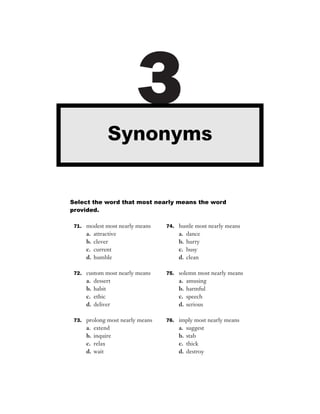 72 Synonyms & Antonyms for UNIQUE