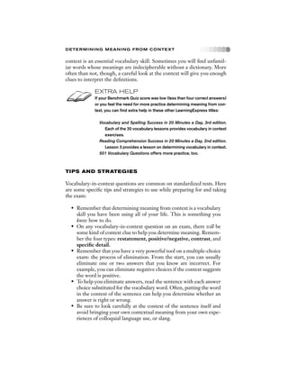 Indecipherable Look Learning express just in time vocabulary 223p | PDF
