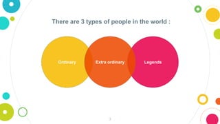 Learning form legends