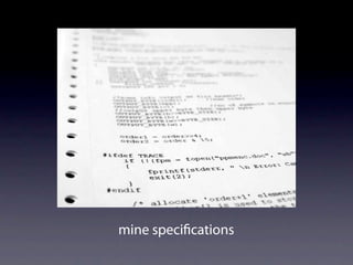 mine speci cations
 