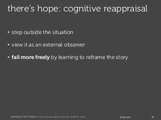 Learning from Failure: How to Bounce Back Stronger | PDF