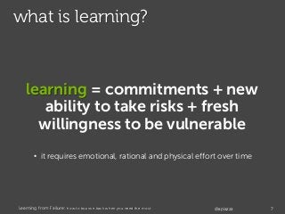 Learning from Failure: How to Bounce Back Stronger | PDF