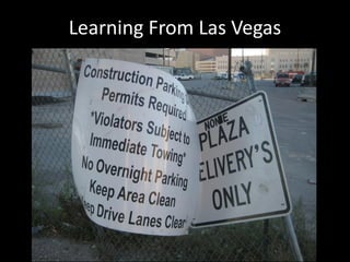 Learning From Las Vegas
 
