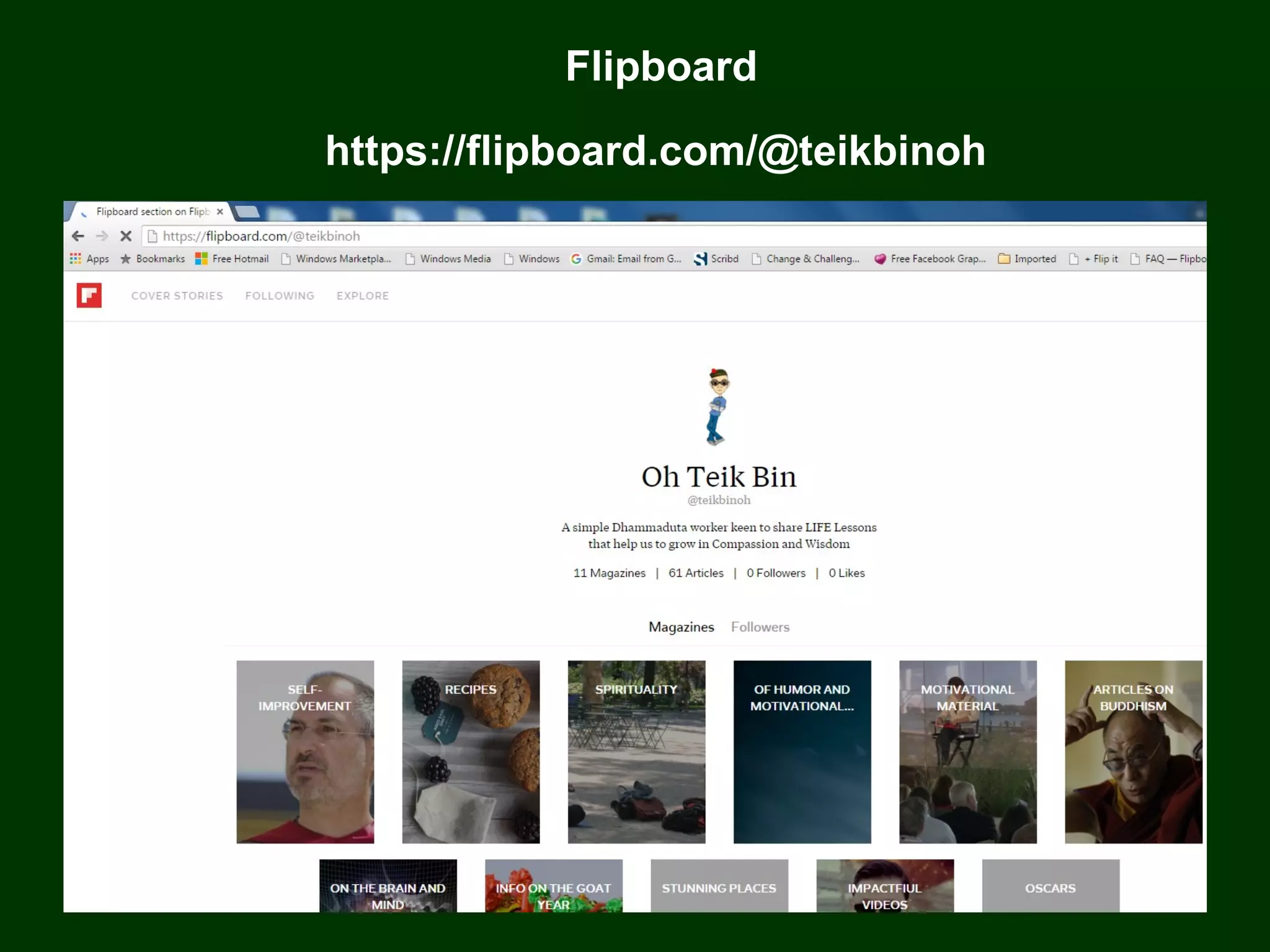 30
Flipboard
https://flipboard.com/@teikbinoh