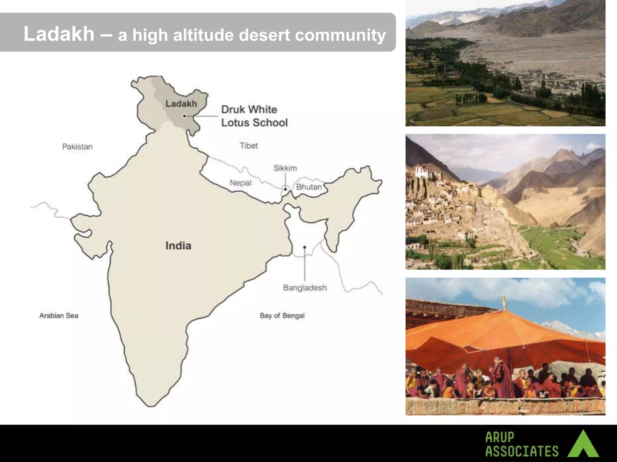 Ladakh – a high altitude desert community
 