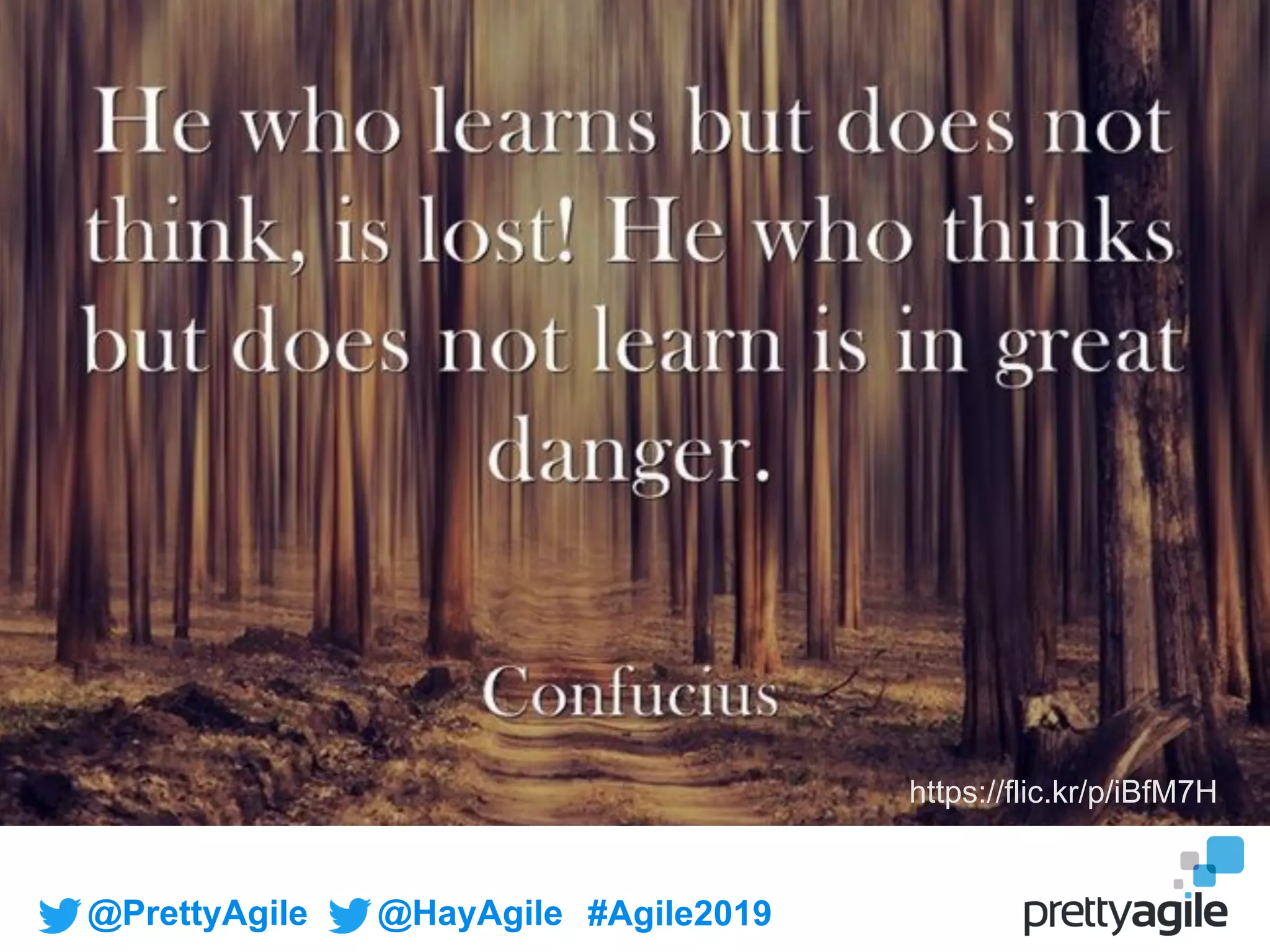 @PrettyAgile @HayAgile #Agile2019
https://flic.kr/p/iBfM7H
 
