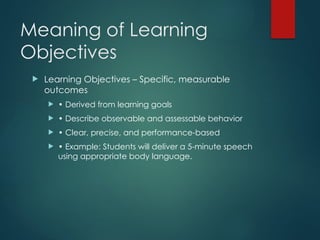 Comprehensive Guide to Learning Goals, Objectives, and the ABCD Model ...