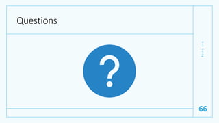 Questions
G
e
t
G
o
i
n
g
66
 