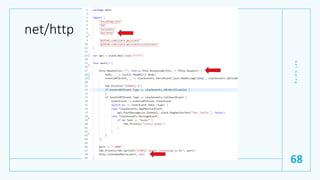 net/http
G
e
t
G
o
i
n
g
68
 