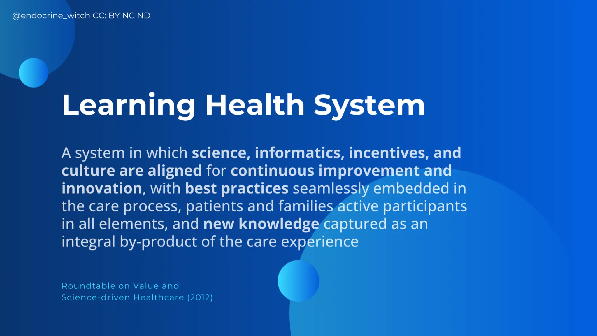 AASSA and NAST PHL: Learning Health Systems