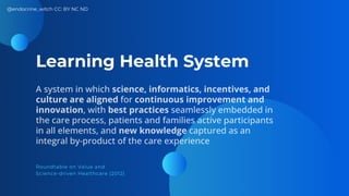 AASSA and NAST PHL: Learning Health Systems | PDF