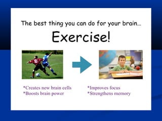 Learning and exerciseLearning and exercise
 