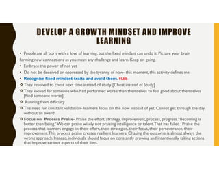Learning How to Learn: Embracing the Growth Mindset for Academic and ...