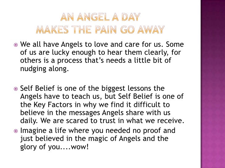 Learning How To Recognise You Have Angels In Your Life
