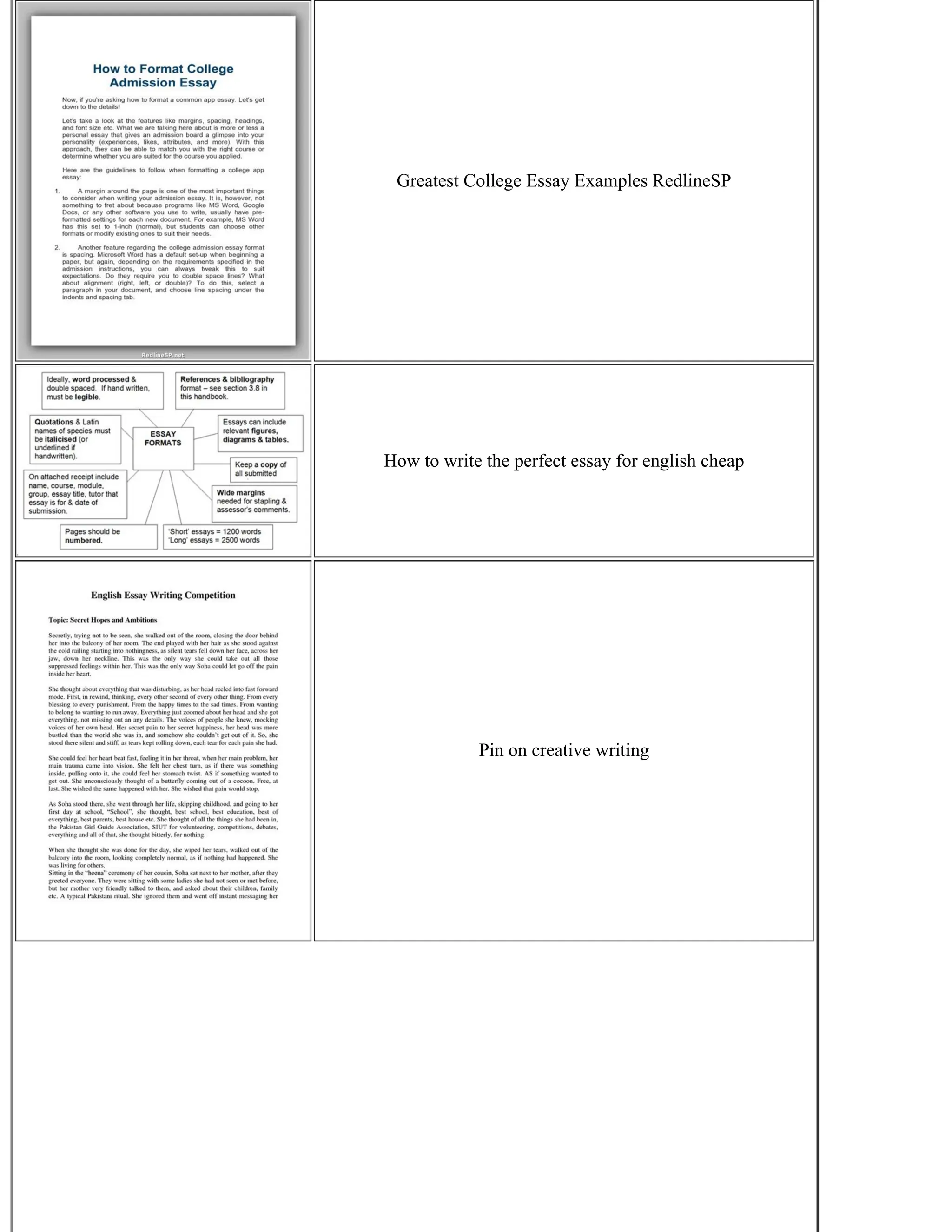 Greatest College Essay Examples RedlineSP
How to write the perfect essay for english cheap
Pin on creative writing
 