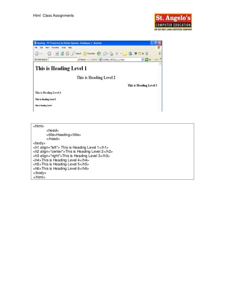 Dhtml Tags List With Examples Pdf Files