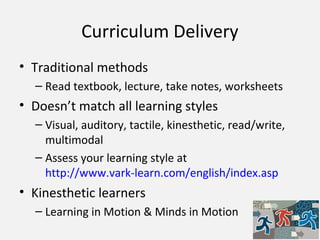 Learning in Motion | PPT