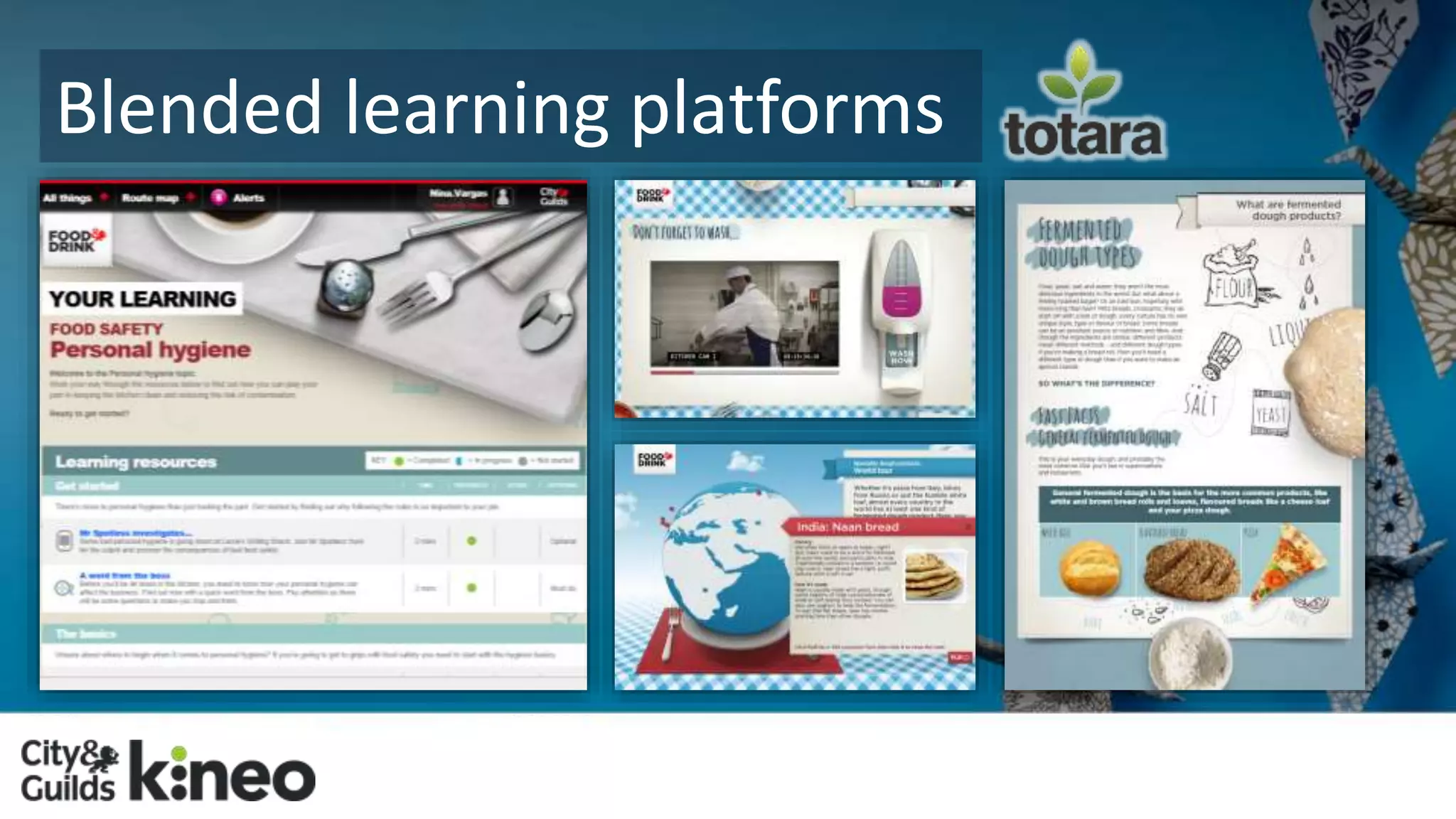 Blended learning platforms 
 