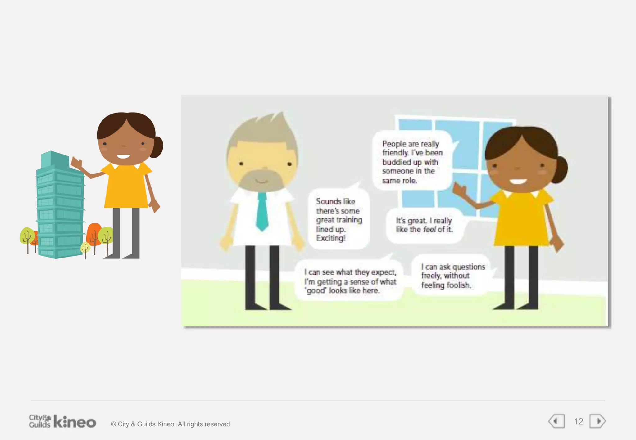 © City & Guilds Kineo. All rights reserved 12 
 