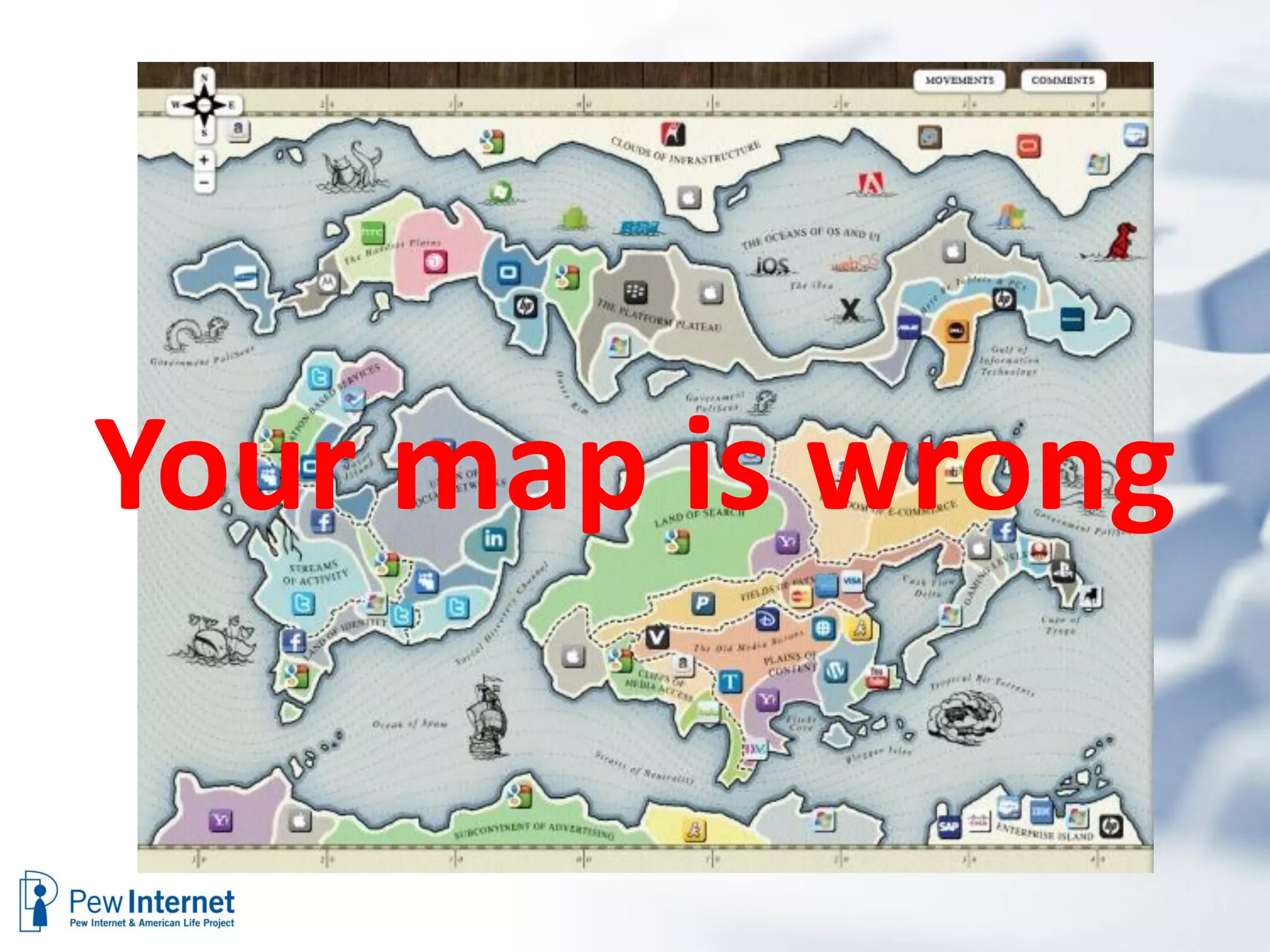 Your map is wrong
 