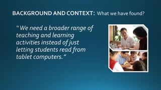 Learning io t without the “i”  educational internet of things in a developing context