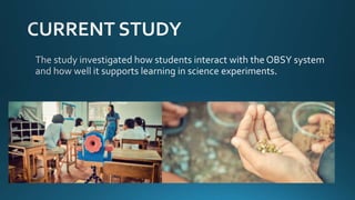 Learning io t without the “i”  educational internet of things in a developing context