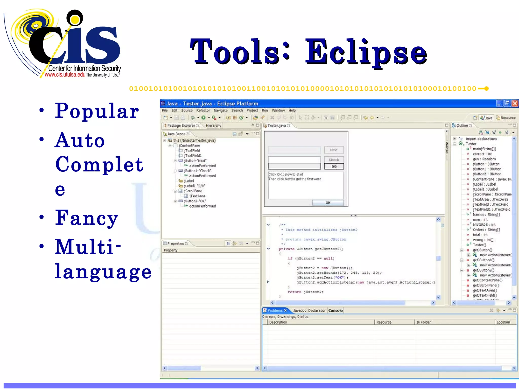 Tools: Eclipse Popular Auto Complete Fancy Multi-language 